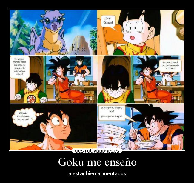 Goku me enseño -