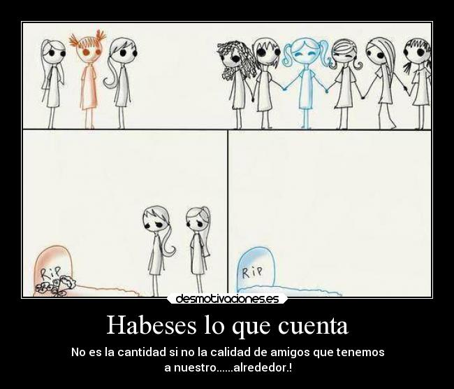 Habeses lo que cuenta -