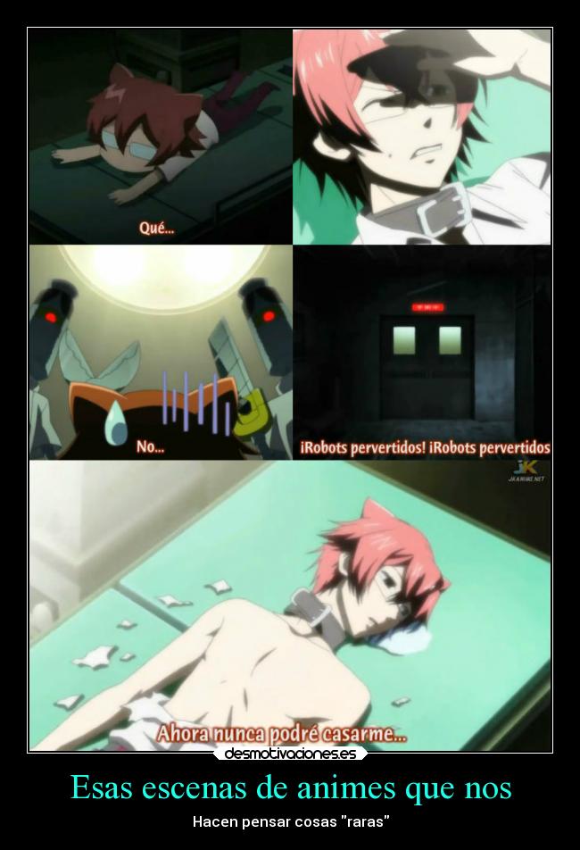 Esas escenas de animes que nos - Hacen pensar cosas raras