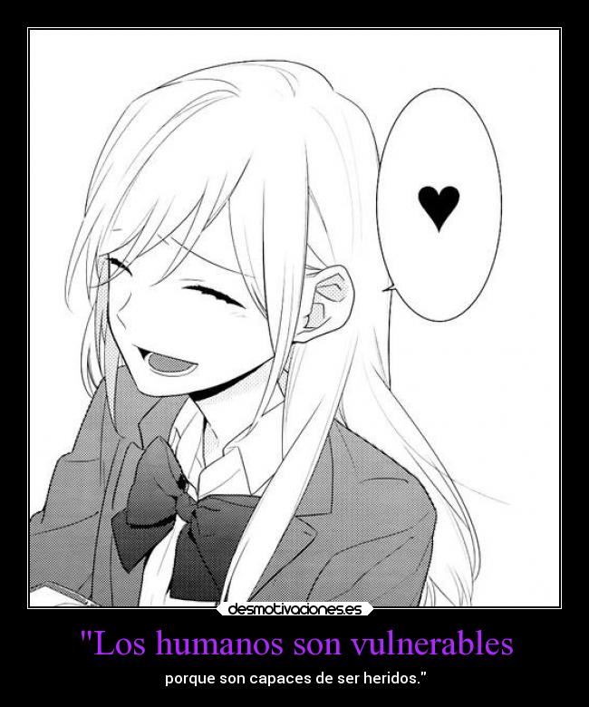 Los humanos son vulnerables -