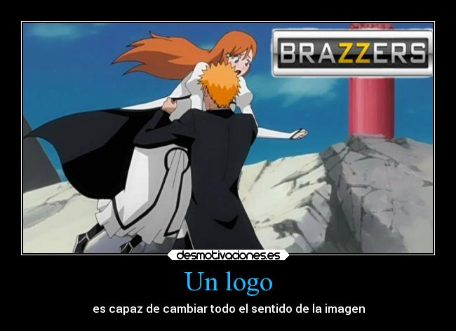 Un logo - es capaz de cambiar todo el sentido de la imagen