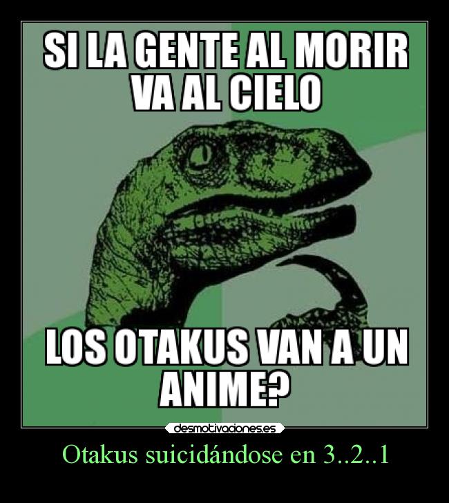 Otakus suicidándose en 3..2..1 - 