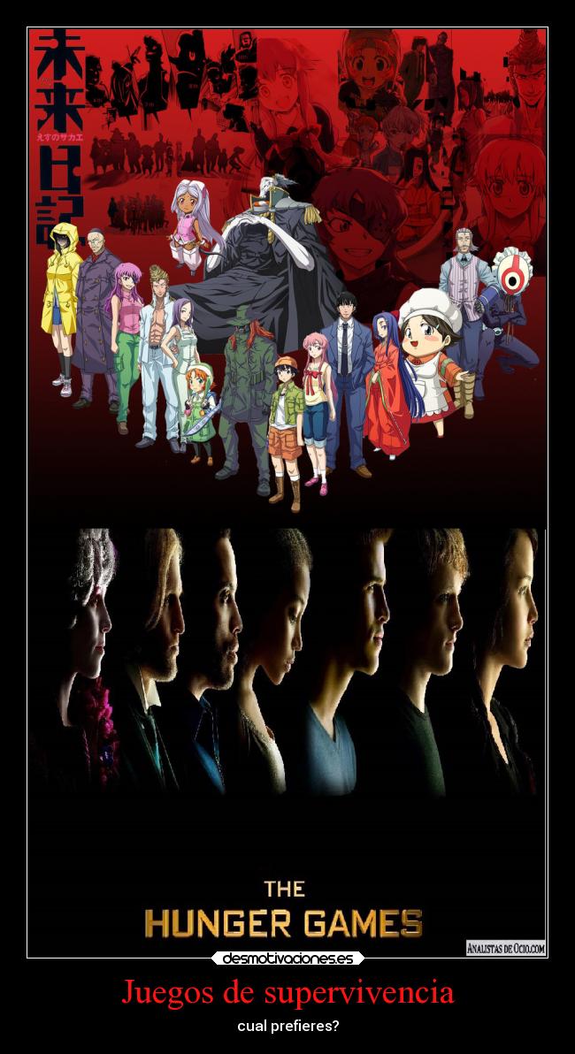 Juegos de supervivencia - cual prefieres?