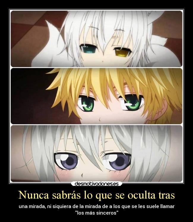 Nunca sabrás lo que se oculta tras -