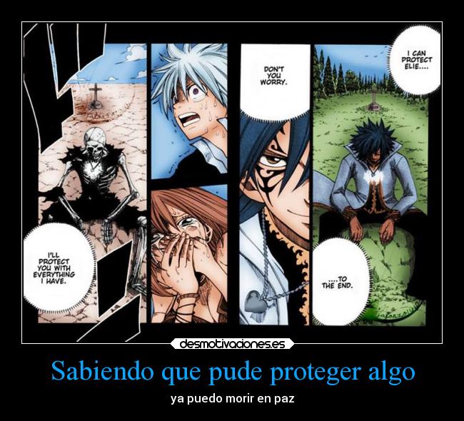 carteles anime manga rave sieghart descanse paz jellal desmotivaciones