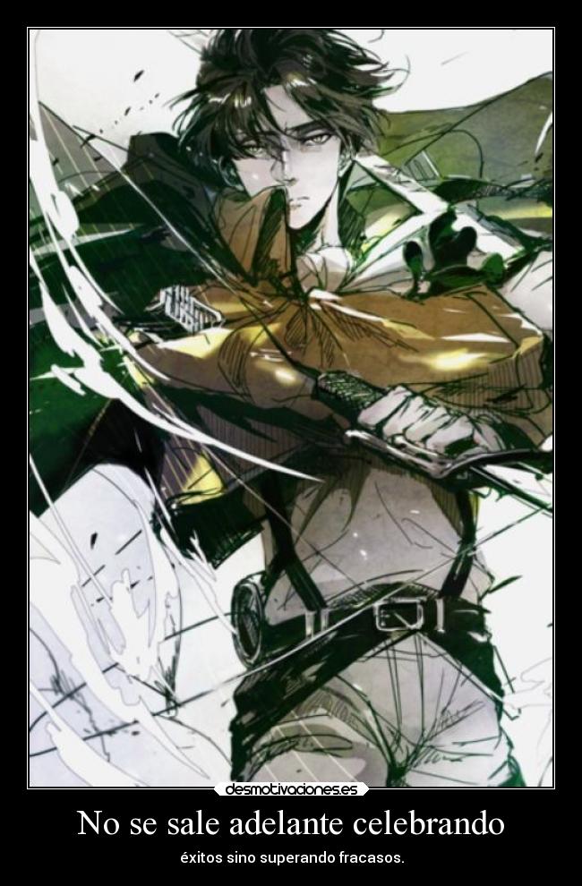 No se sale adelante celebrando -