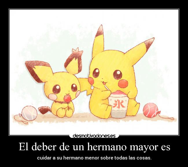 carteles anime pikachu pichu kawaii tengo inspiracion ewe desmotivaciones