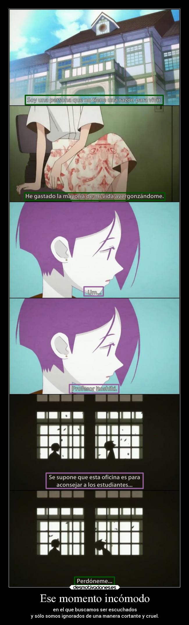 Ese momento incómodo - 