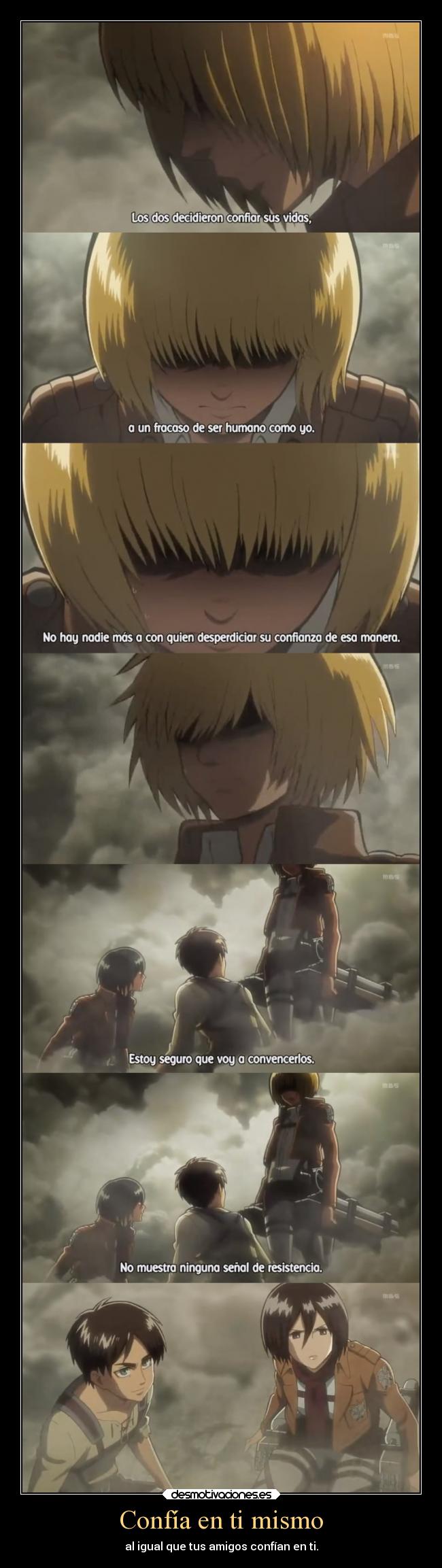 Confía en ti mismo -