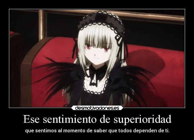 Ese sentimiento de superioridad - 