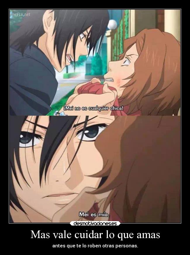 carteles anime sukitte iinayo desmotivaciones