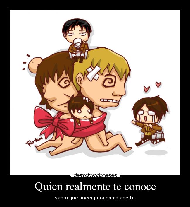 carteles anime theinmortals raptorhunters shingeki kyoujin hanji zoe levi desmotivaciones