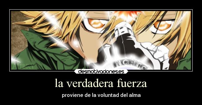 la verdadera fuerza -