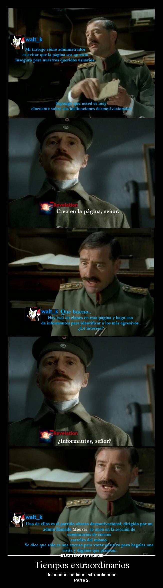 Tiempos extraordinarios - 