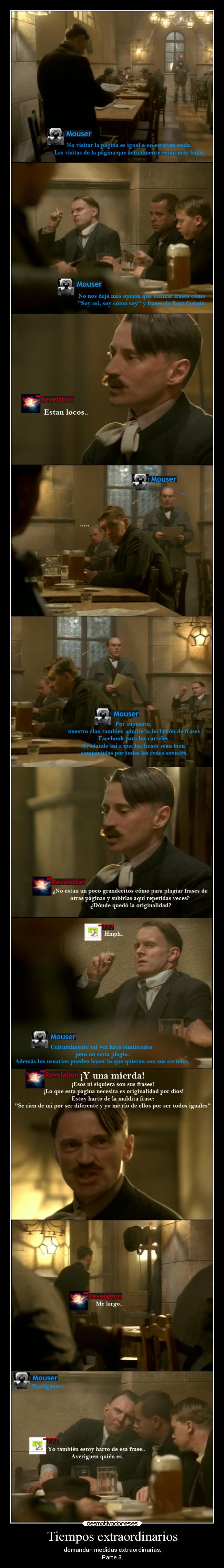 Tiempos extraordinarios - 