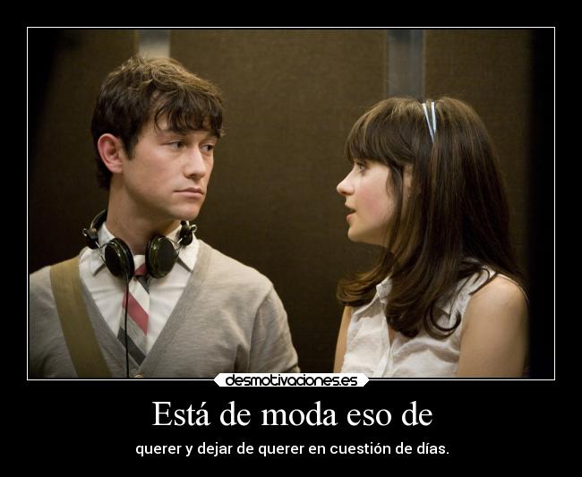 Está de moda eso de - 