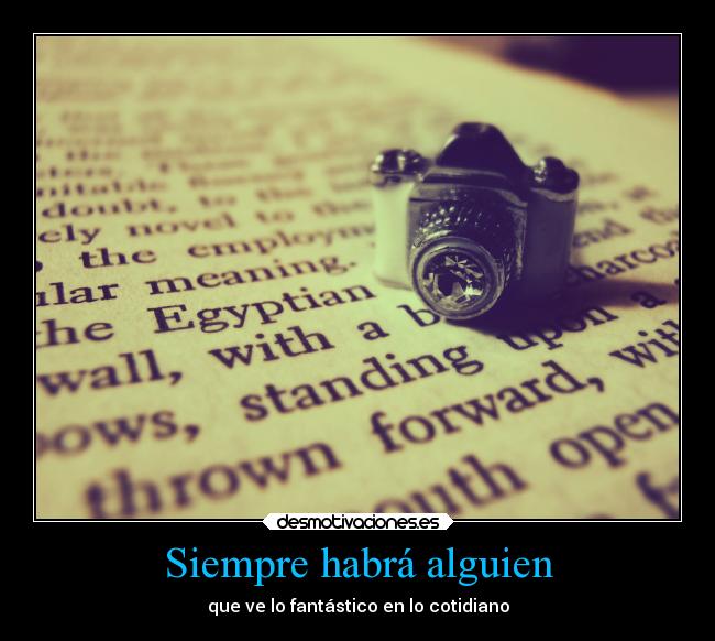 Siempre habrá alguien - 