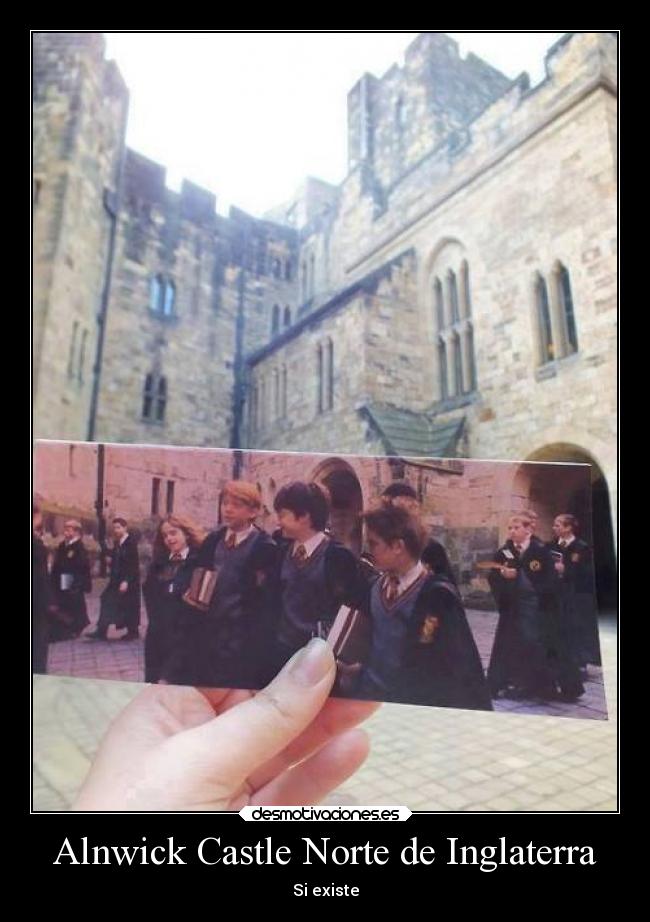 Alnwick Castle Norte de Inglaterra - Si existe