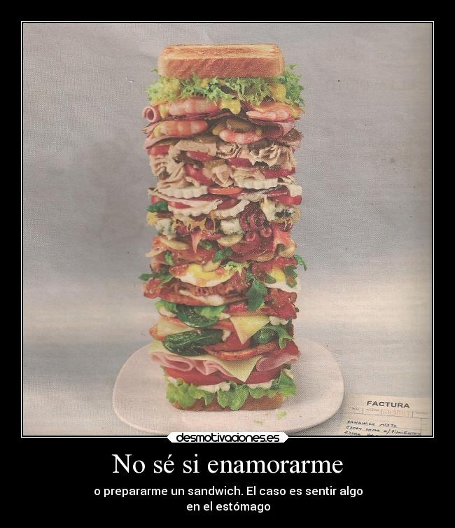 No sé si enamorarme - 