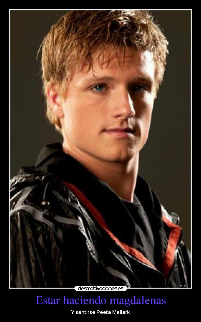 Estar haciendo magdalenas -