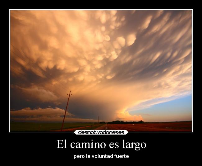 El camino es largo - 