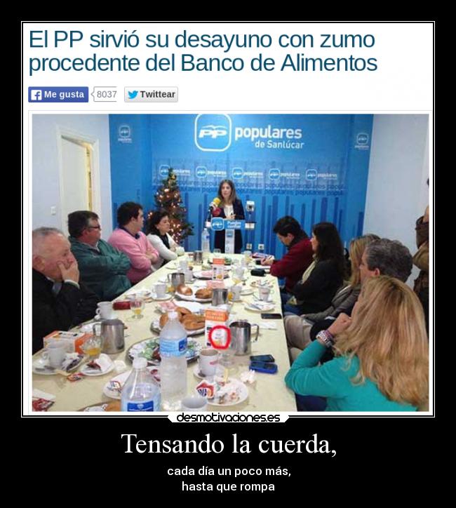 Tensando la cuerda, -