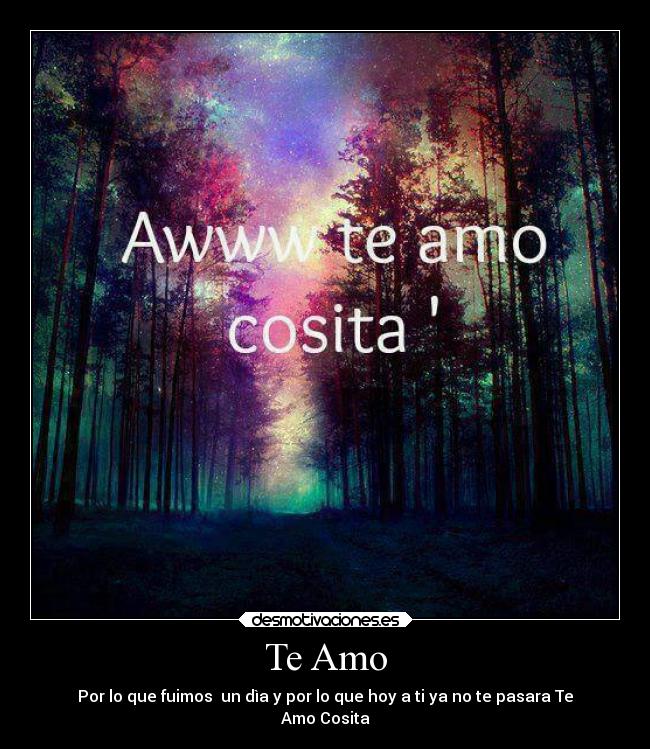 Te Amo -
