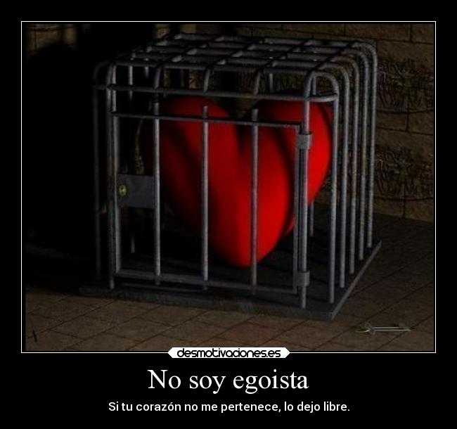 No soy egoista -