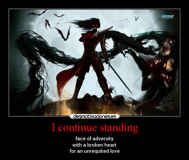 I continue standing - 