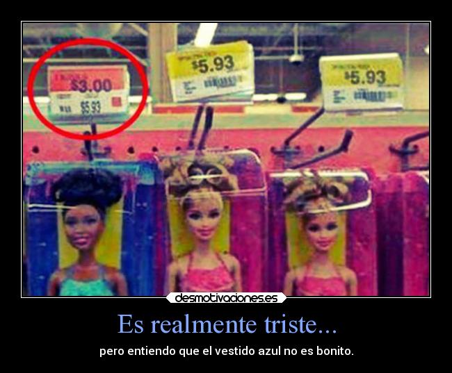 Es realmente triste... - 