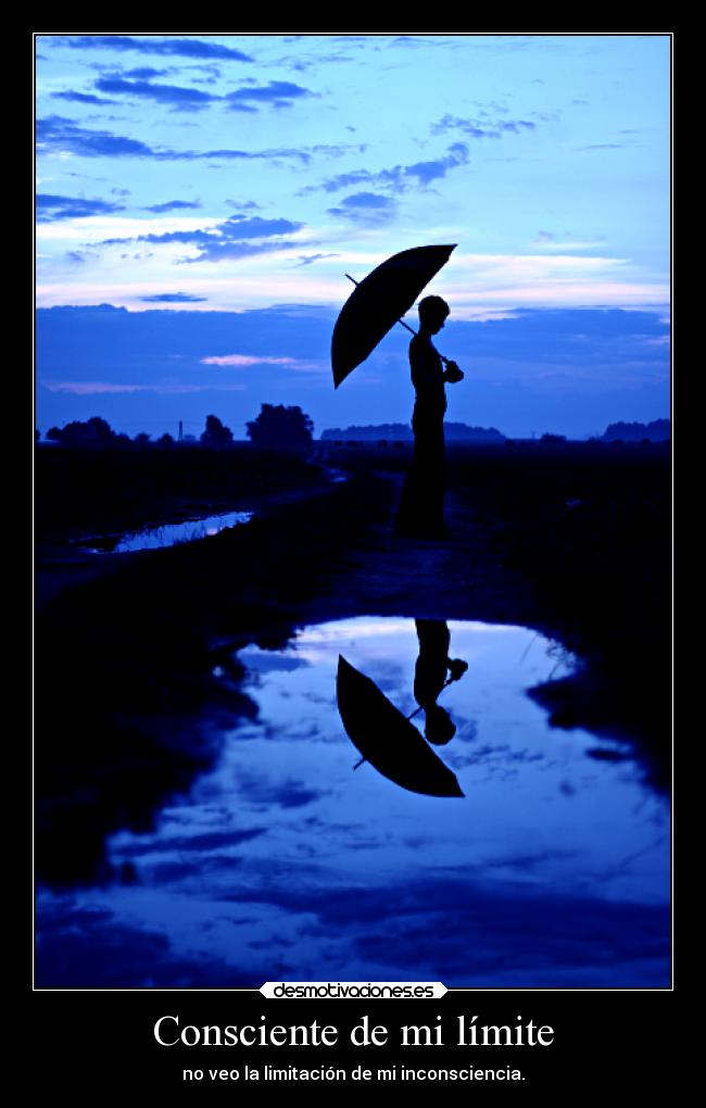 Consciente de mi límite -