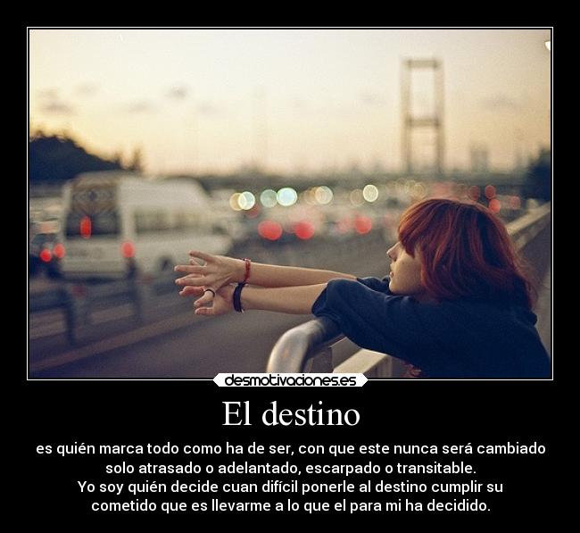 El destino -
