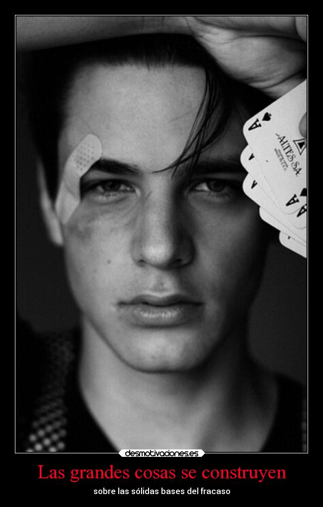 carteles debilidad exito fracaso desmotivaciones