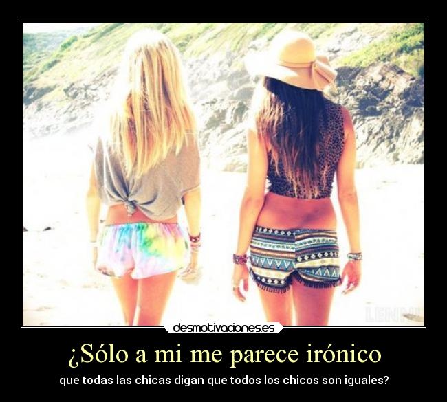 ¿Sólo a mi me parece irónico - 