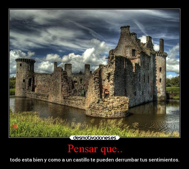 Pensar que.. -