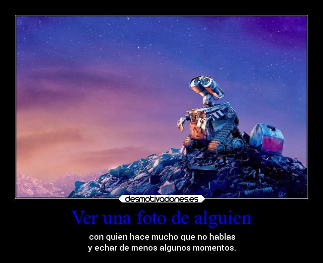 Ver una foto de alguien -