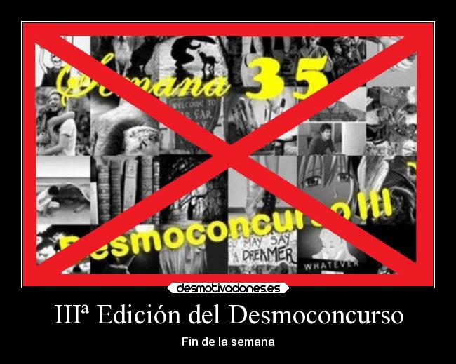 IIIª Edición del Desmoconcurso - 