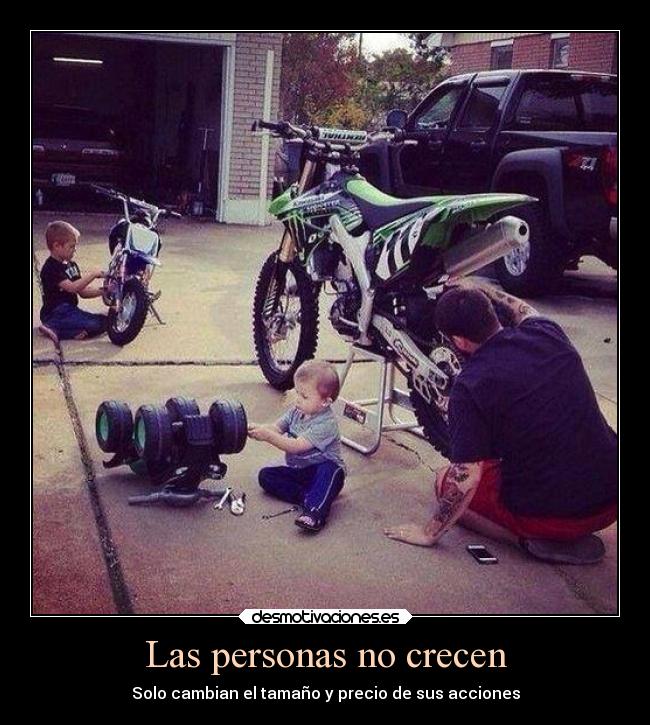 Las personas no crecen - 