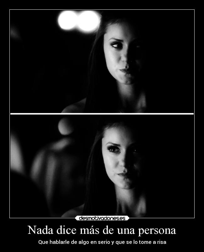 Nada dice más de una persona - 
