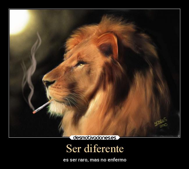 Ser diferente -
