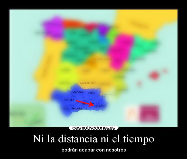 Ni la distancia ni el tiempo -