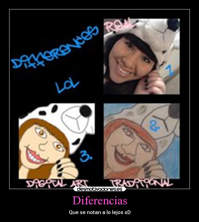 Diferencias - Que se notan a lo lejos xD