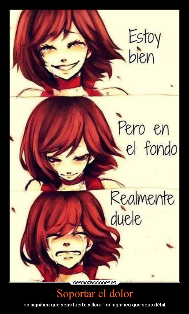 Soportar el dolor - 