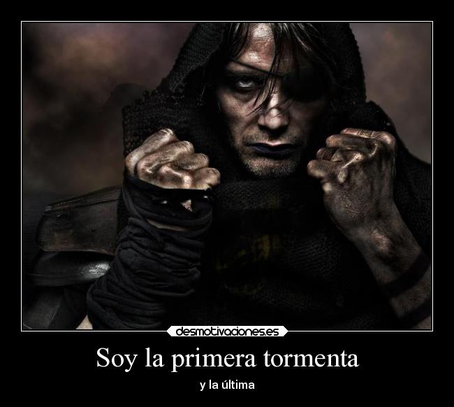 Soy la primera tormenta -