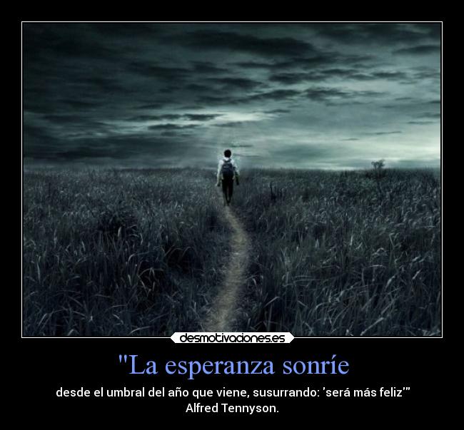 La esperanza sonríe -