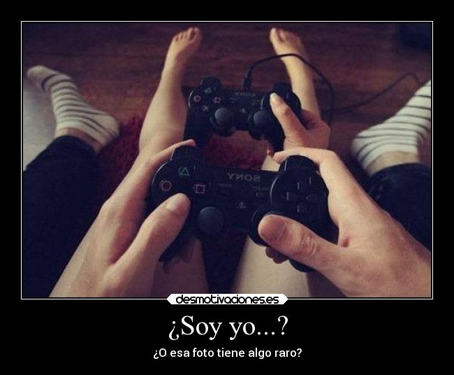 ¿Soy yo...? - ¿O esa foto tiene algo raro?
