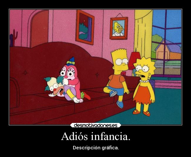 carteles infancia fonzo krusty haciendo bebes desmotivaciones