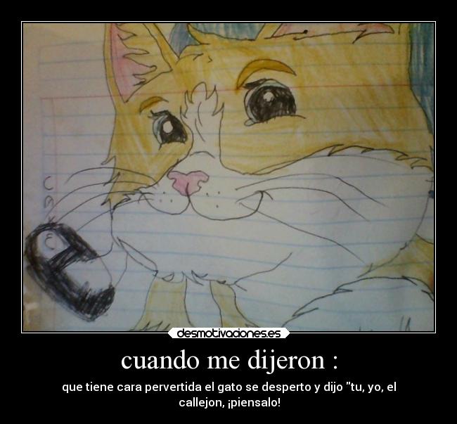 carteles gatos pervertidos desmotivaciones