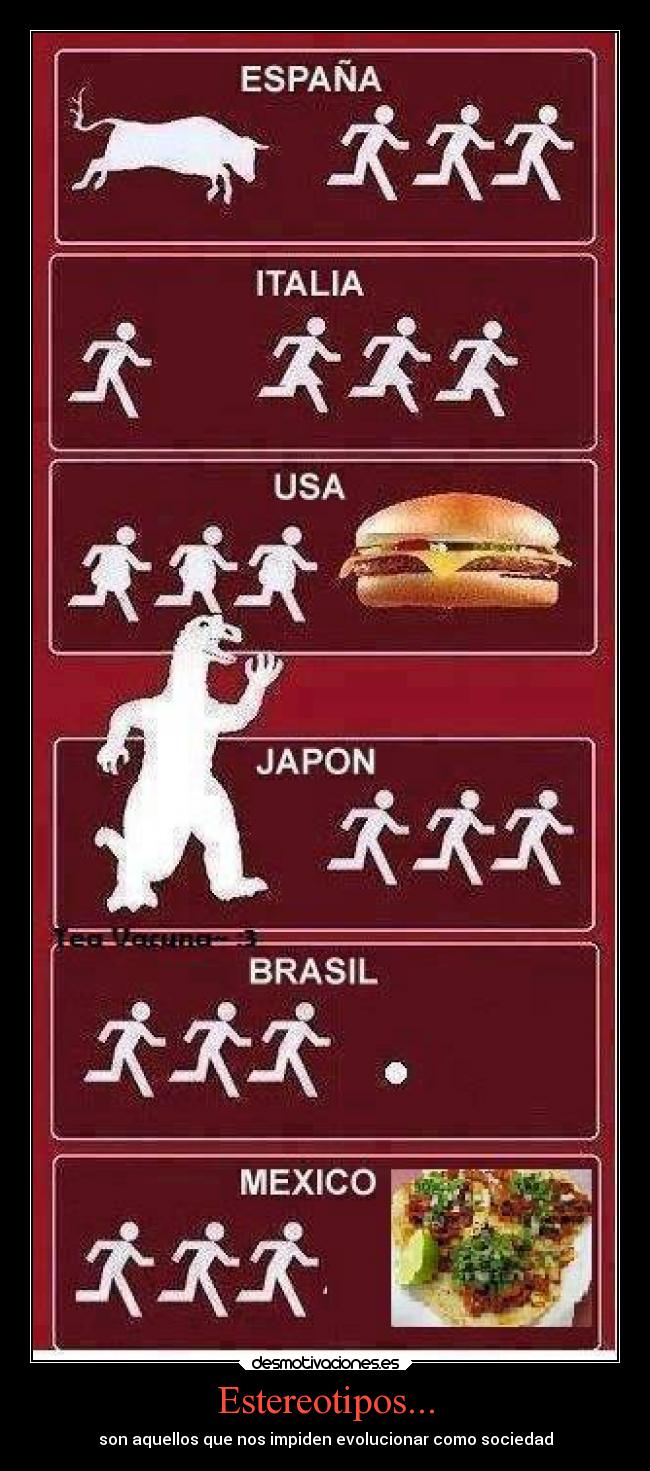 Estereotipos... - son aquellos que nos impiden evolucionar como sociedad