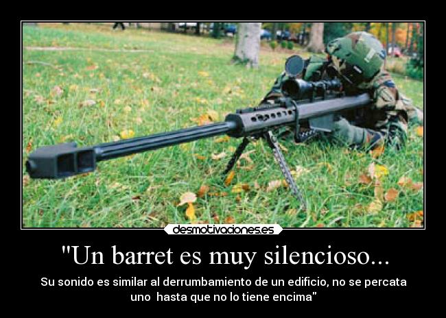 Un barret es muy silencioso... - 